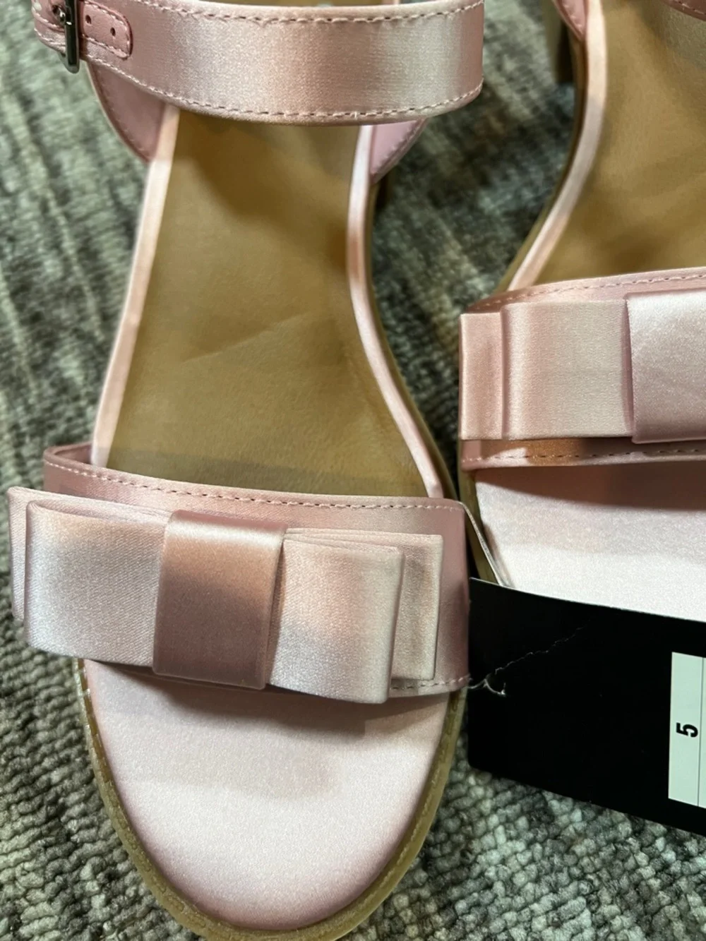 Art Class - Kids' Belle Satin Dress Heels Size 5